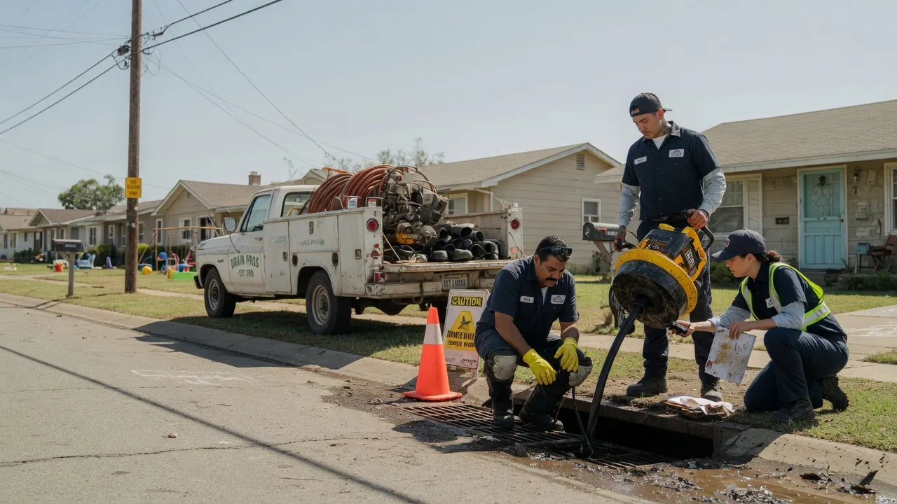 Drain Cleaning in Mermentau, LA near me